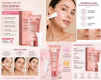 Mascarilla Facial Colágeno Niacinamida