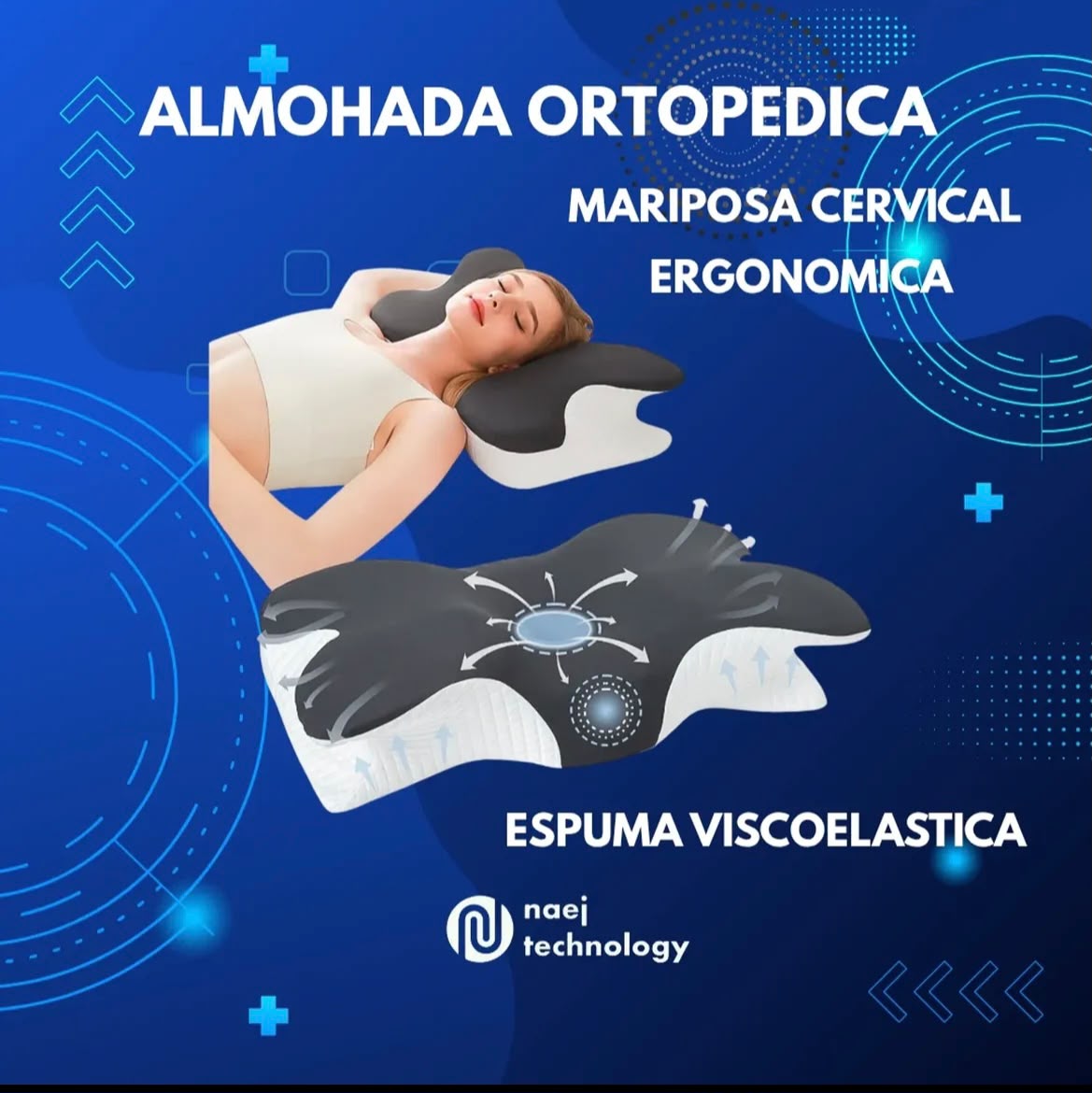 Almohada Cervical Ortopédica